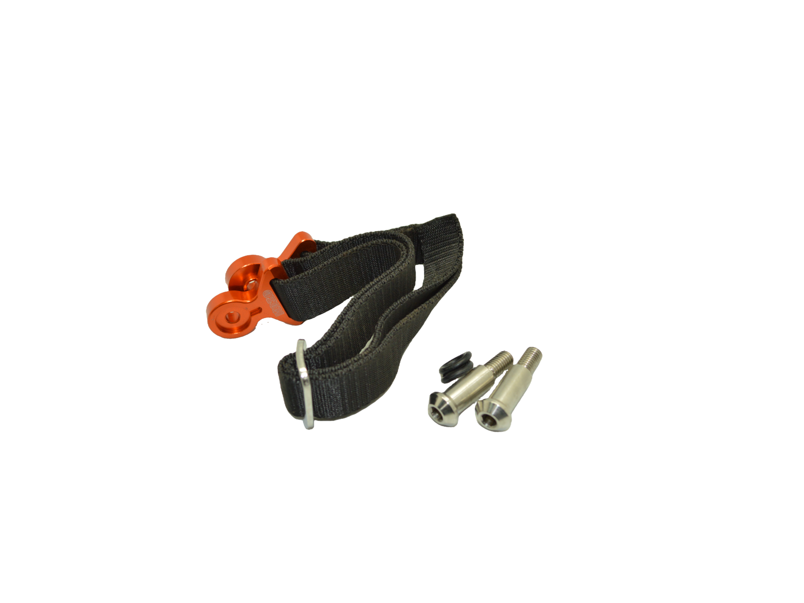 Стропа задняя OTOM RACING С1 GR, Kayo, Honda, Yamaha, Kawasaki, CNC, оранжевый